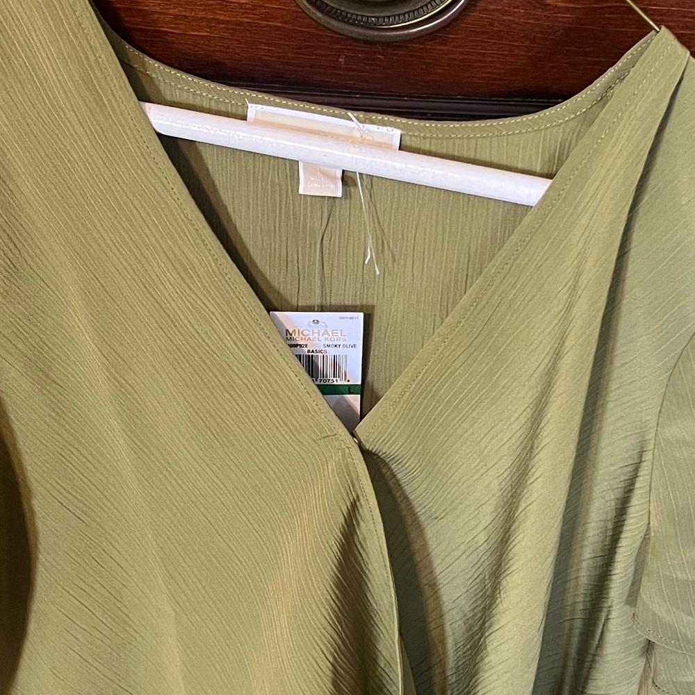 Michael Kors wrap top NWT